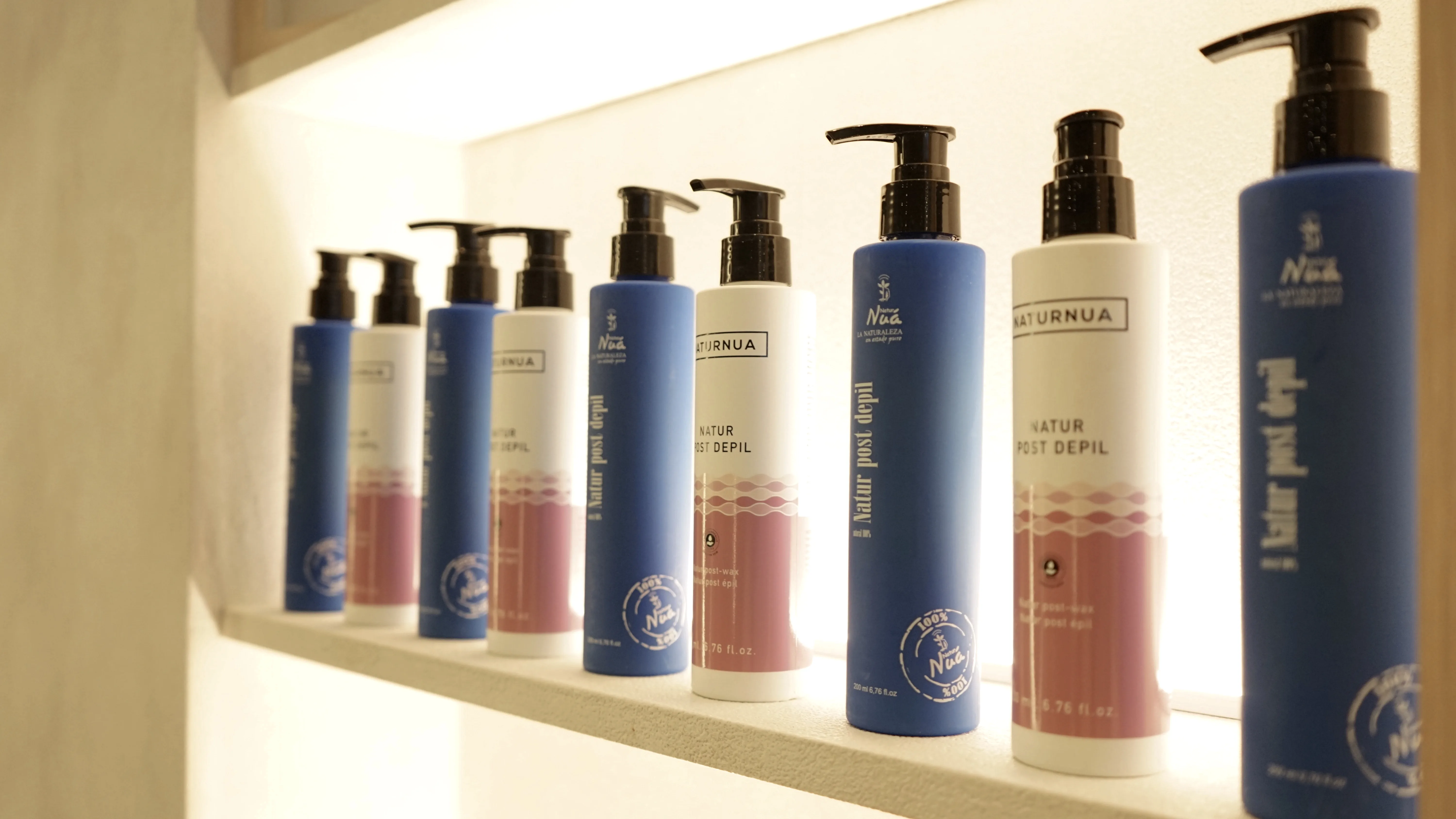 Productos Naturnua para cuidado post depilación láser