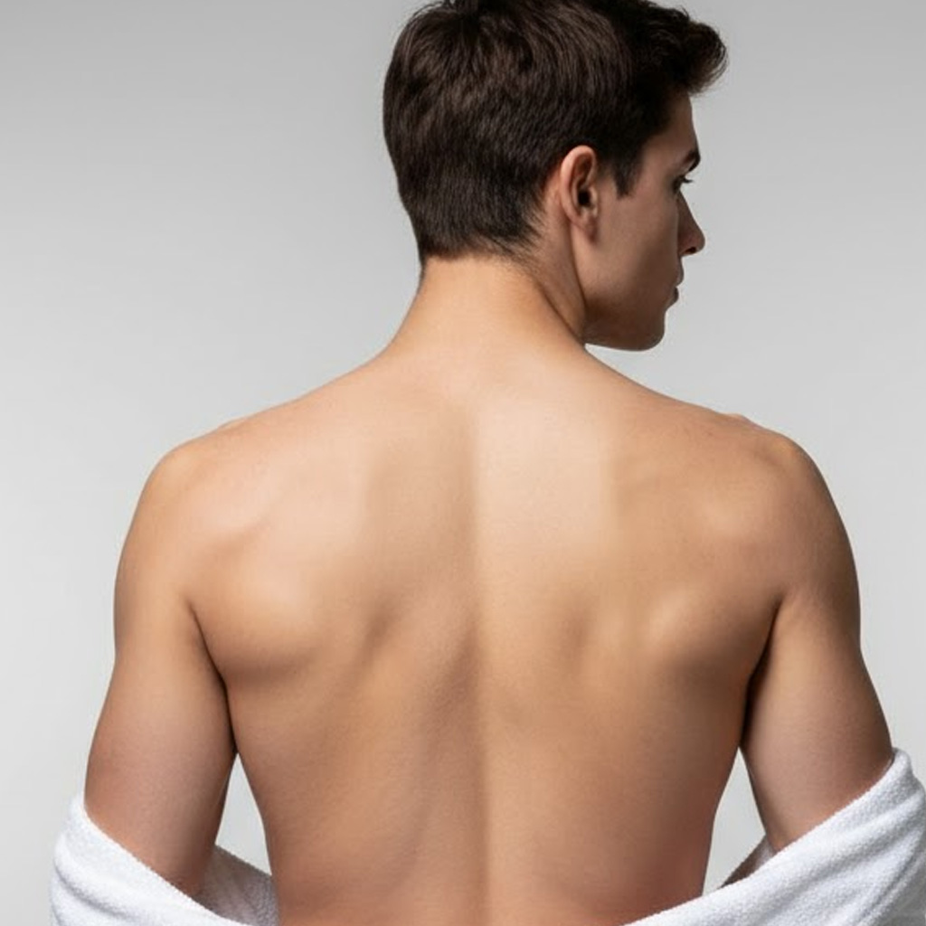 Zona de depilación láser: Espalda completa