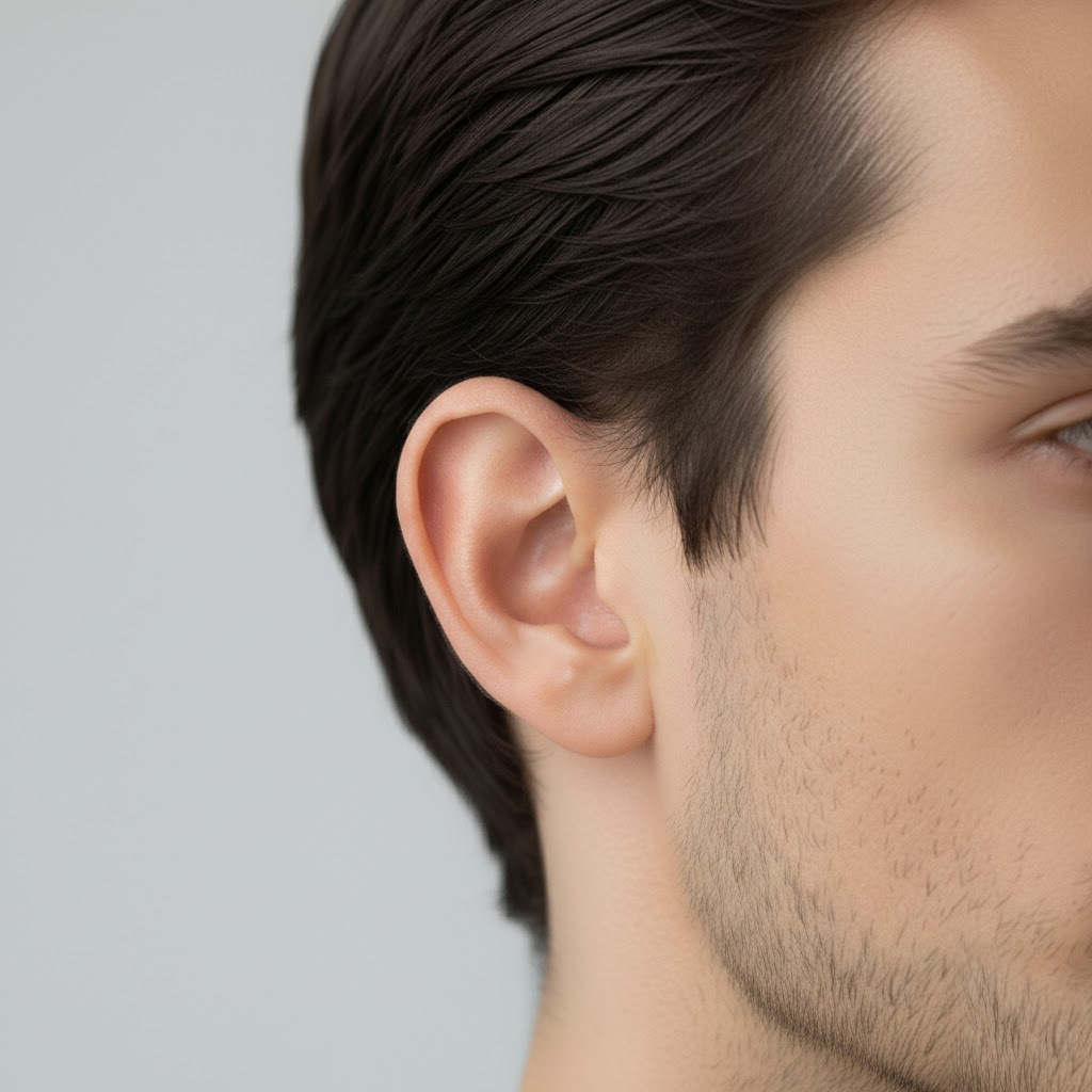 Zona de depilación láser: Orejas