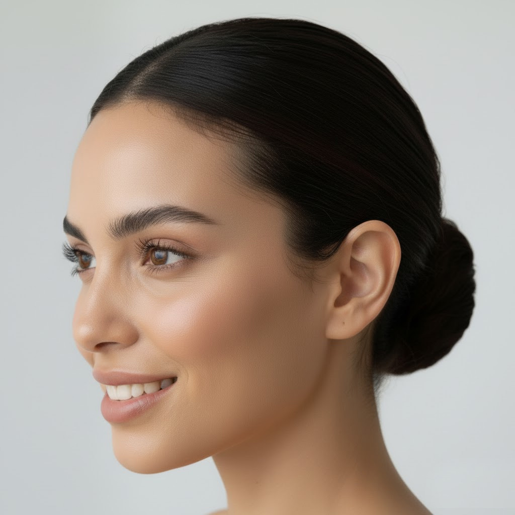 Zona de depilación láser: Sienes